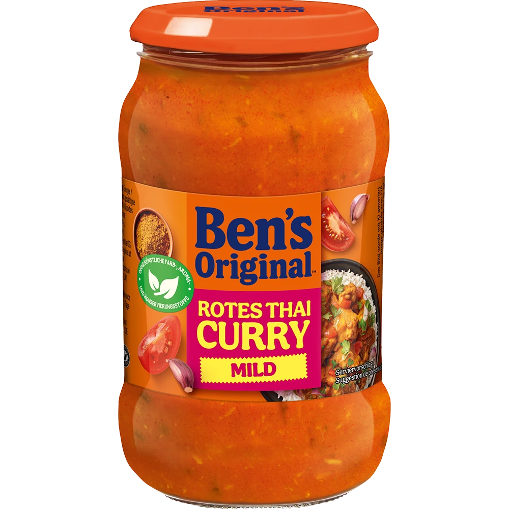 Ben's Original Sauce Rotes Cremiges Curry