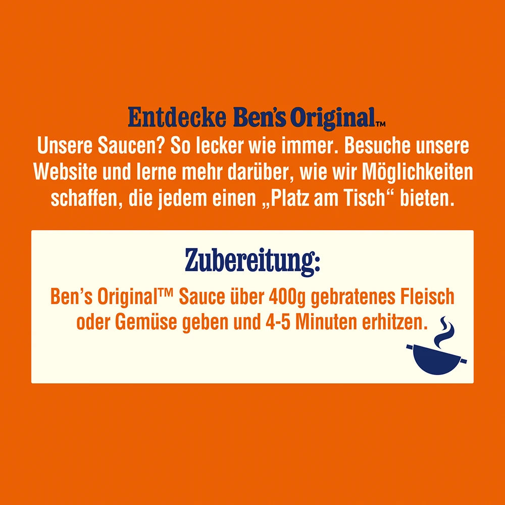 Ben's Original Sauce Süss-Sauer Ananas