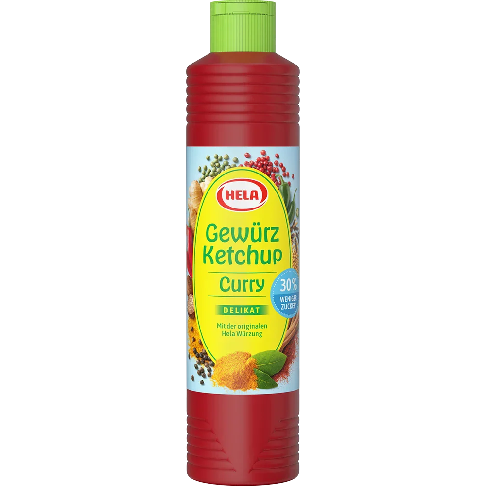 Hela Curry 30% weniger Zucker