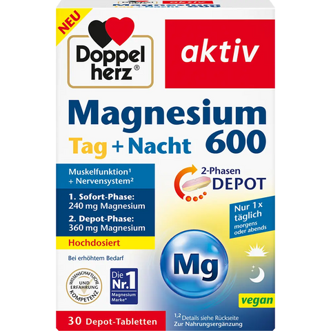 DH Magnesium 600 Tag + Nacht 2 Phasen-Depot