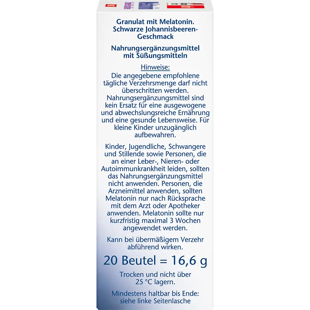 DH Melatonin Schneller Einschlafen Intense Direct