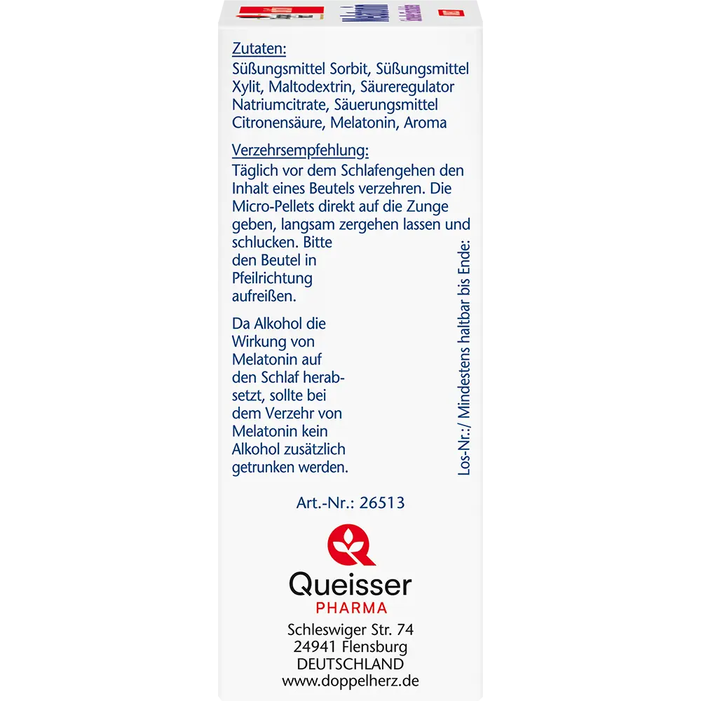 DH Melatonin Schneller Einschlafen Intense Direct