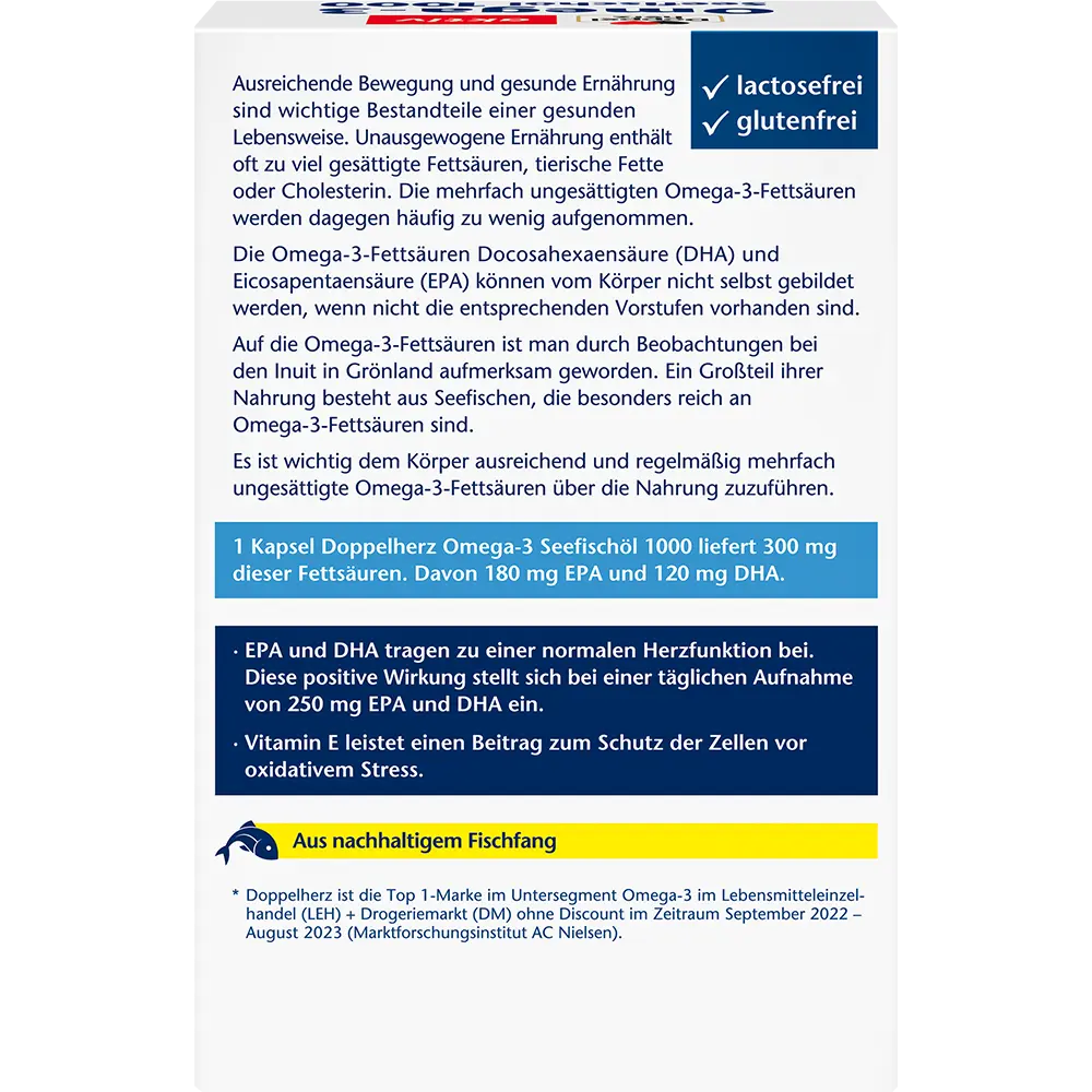 DH Omega-3 Seefischoel 1000mg