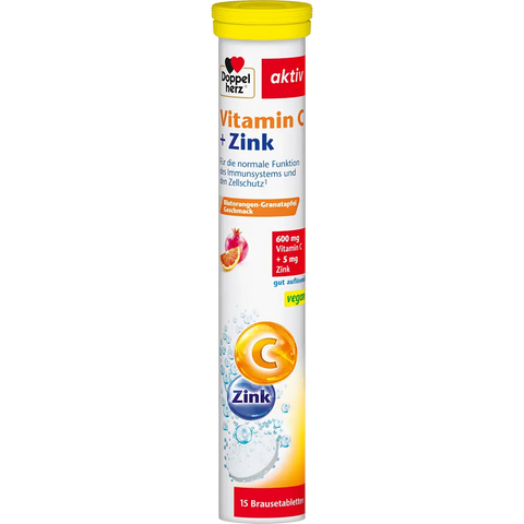 DH Vitamin C + Zink 15 Brausetbl.