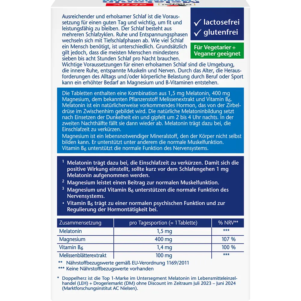 DH Melatonin + Magnesium 400