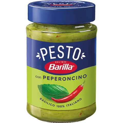Barilla Pesto Basilico Peperoni