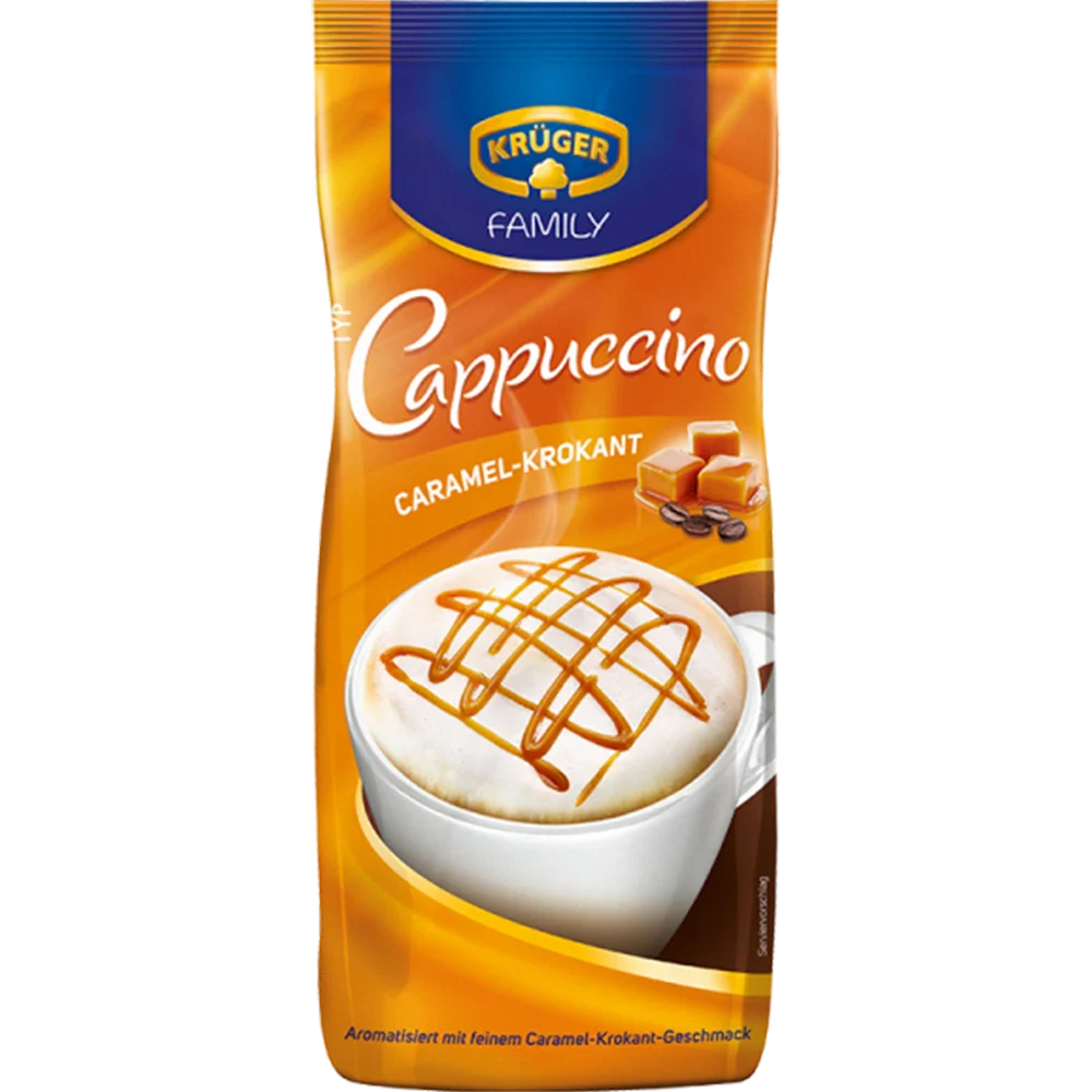 Krüger Cappuccino Karamell-Krokant