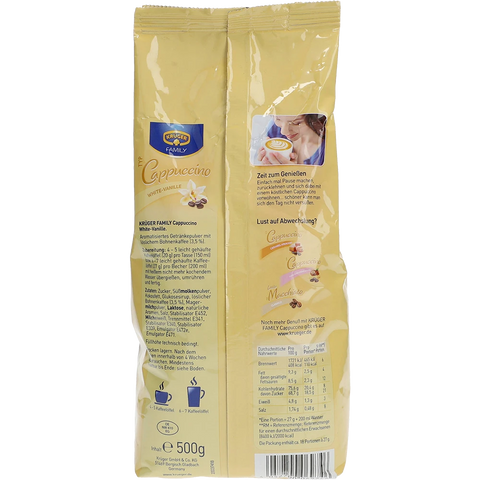 Krüger Cappucchino White