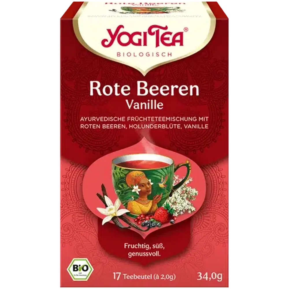 Yogi Tea Rote Beeren Vanille Bio