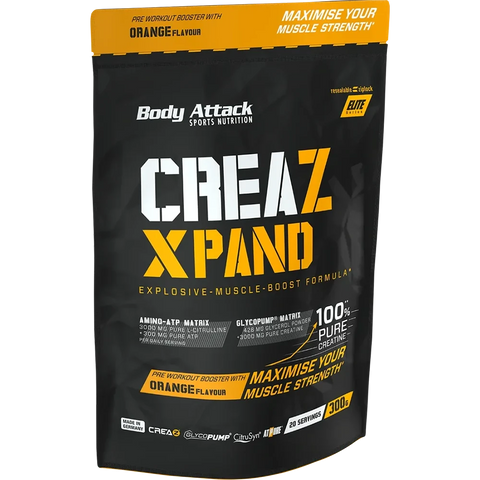 Body Attack Creaz Xpand Creatine-Boster Orange