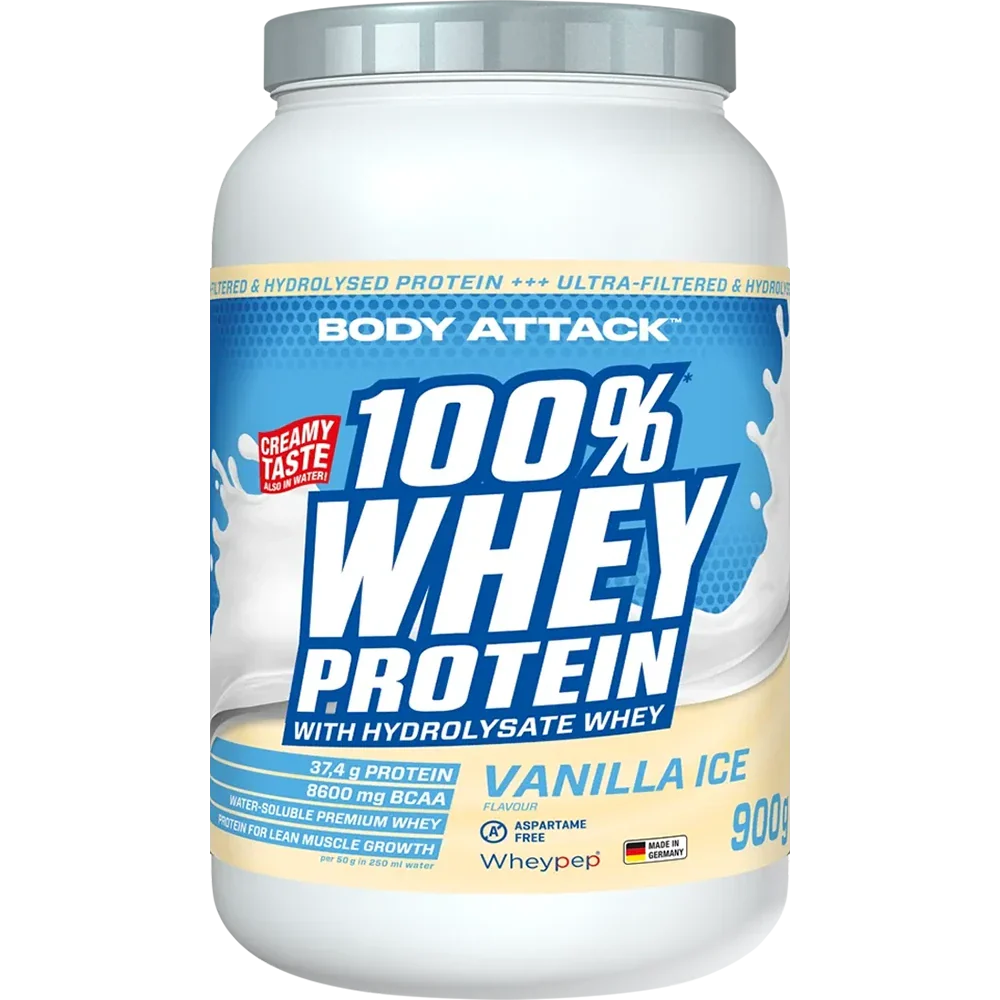 BA 100 % Valleprotein Vanilleis