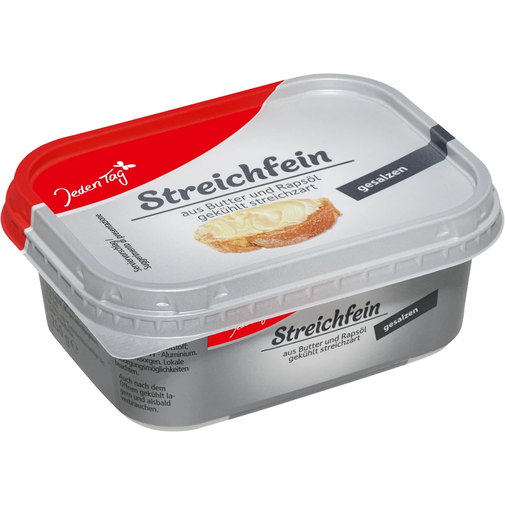 Jeden Tag Streichfein Gesalzen