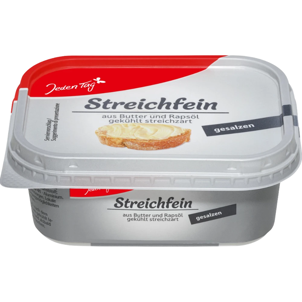 Jeden Tag Streichfein Gesalzen