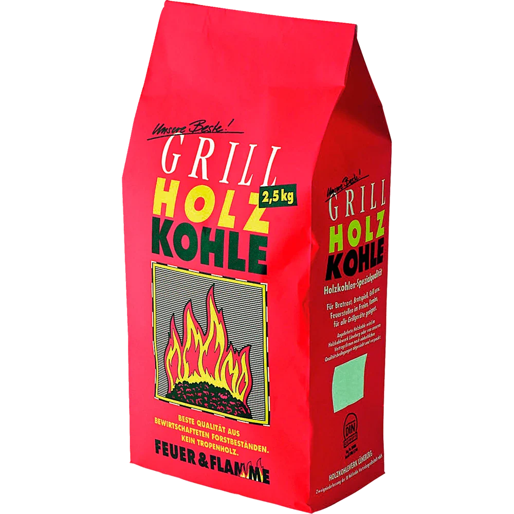 Feuer & Flamme Grillholzkohle