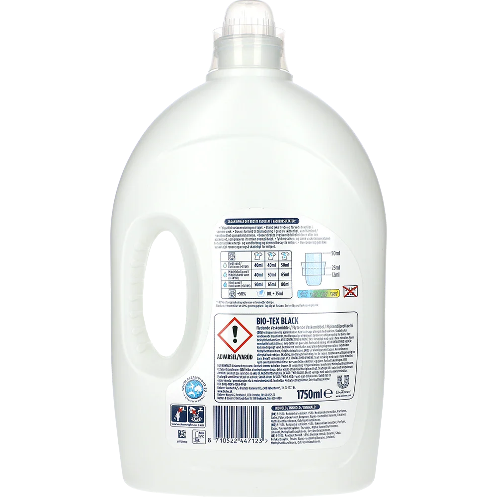 Biotex Flüssig-Waschmittel Black