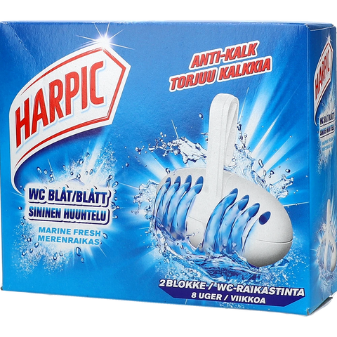 Harpic WC-blåt/Toilettenduft
