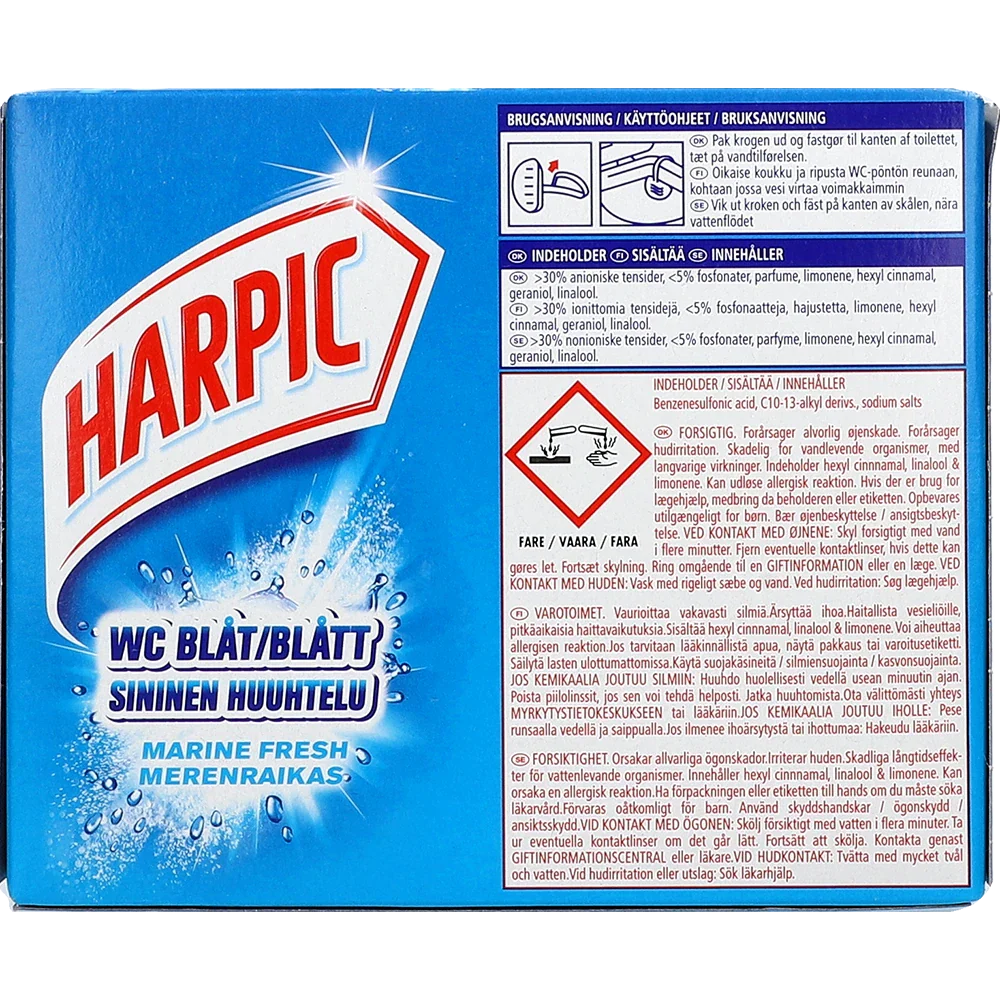 Harpic Toalettblått/Toalettdoft