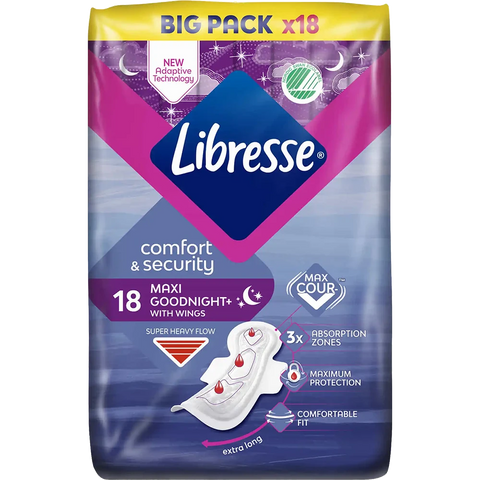 Libresse Maxi Night Wing BigPack