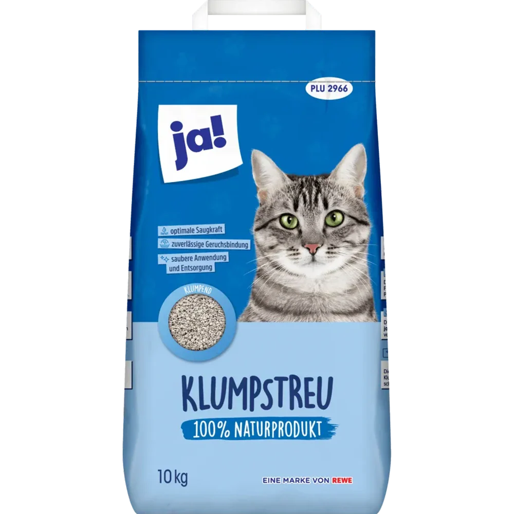 Ja! Klumpende kattegrus