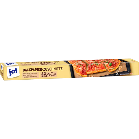 ja! Backpapier Zuschnitte