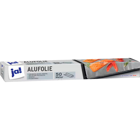 ja! Aluminiumfolie