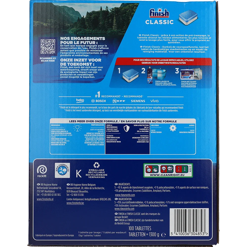 Finish Classic Tabs