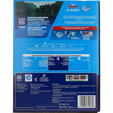 Finish Classic Tabs