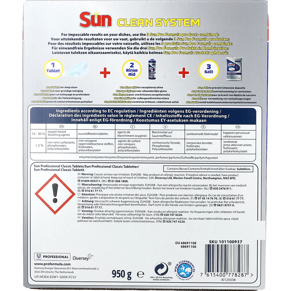 Sun Tabs Professionel Classic