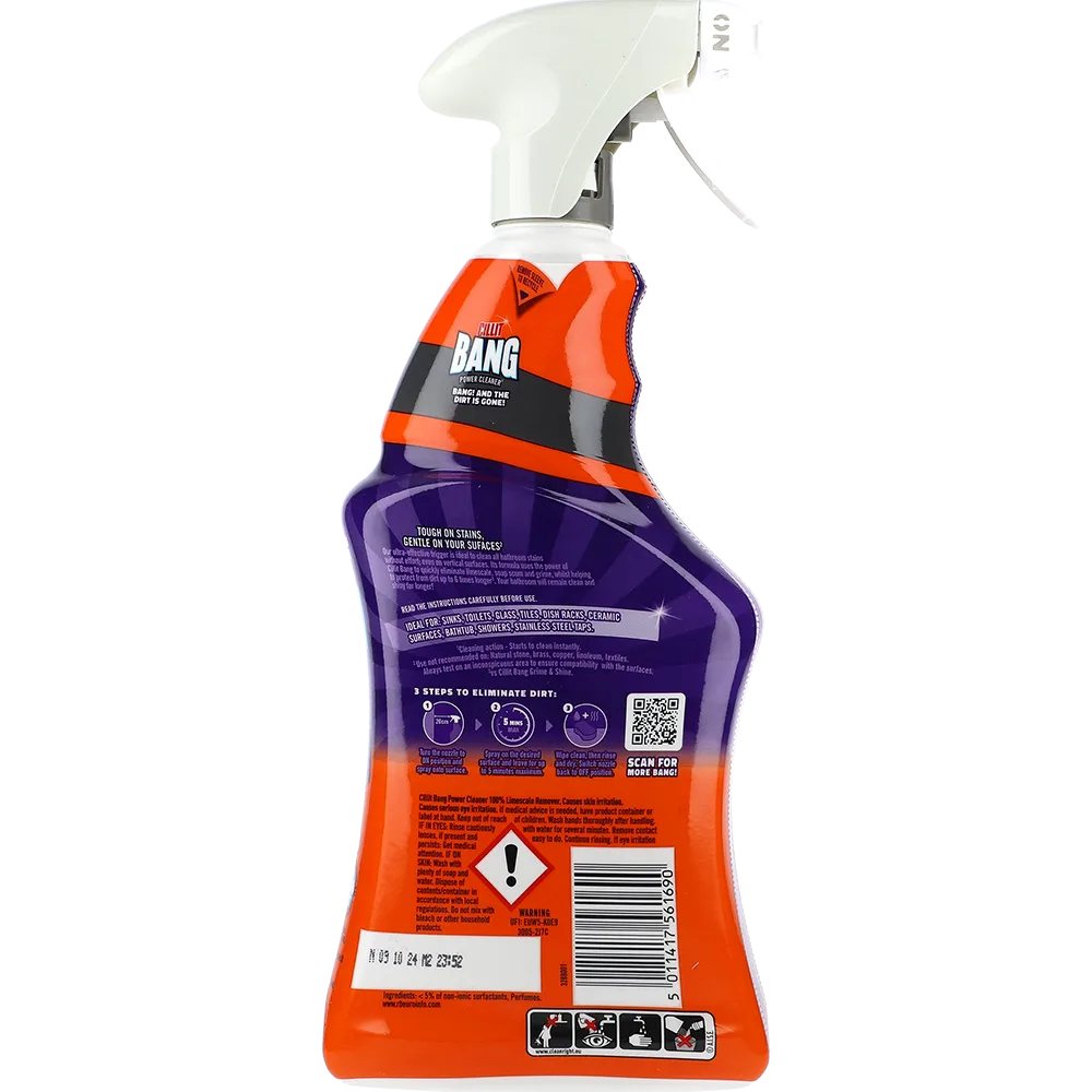 Cillit Bang Spray Limescale Remover Orange