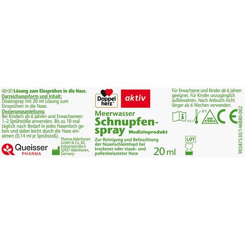 DH Meerwasser Schnupfenspray