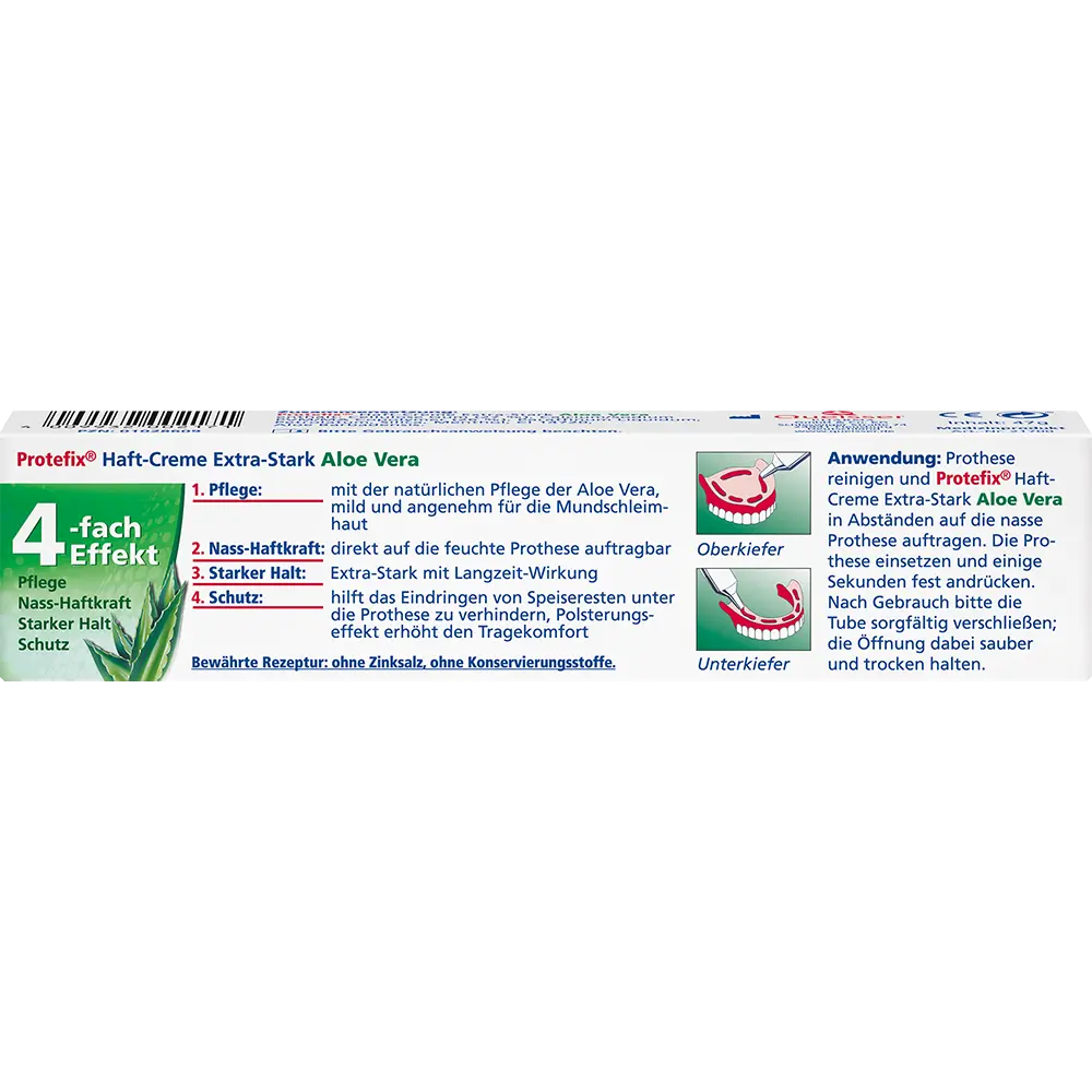 Protefix Fikseringscreme med Aloe Vera