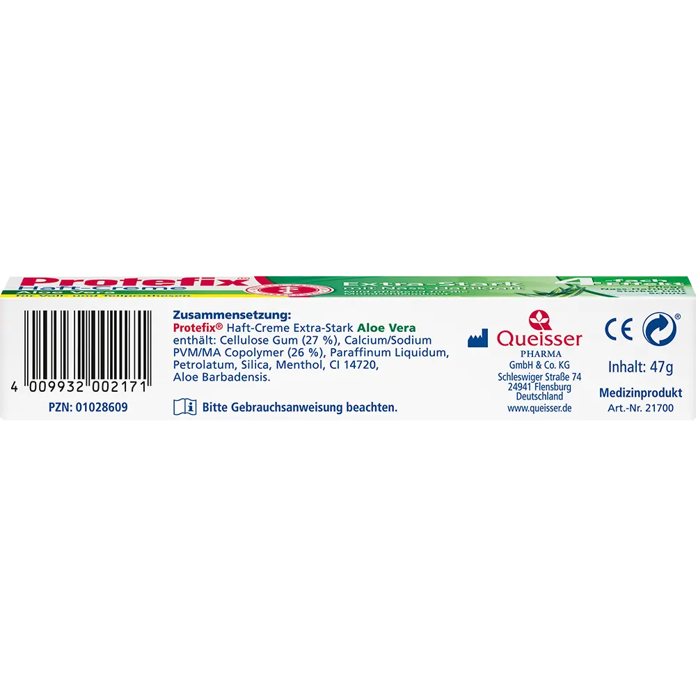 Protefix Fikseringscreme med Aloe Vera