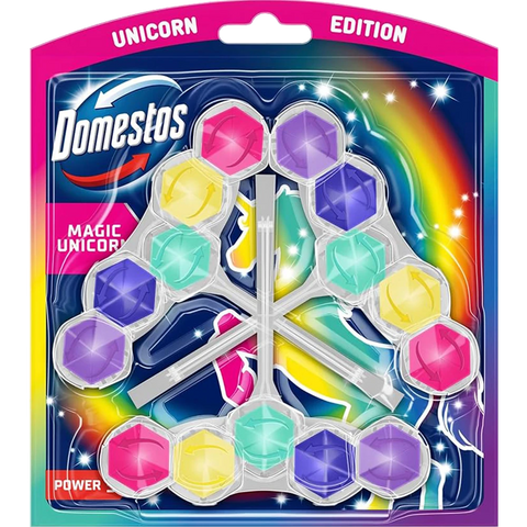 Domestos Power 5 WC Stein Magic Unicorn