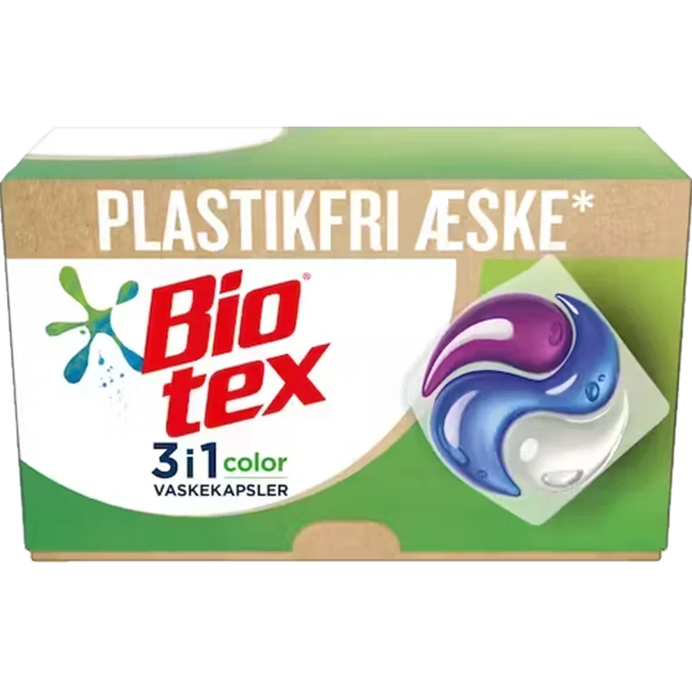 Biotex Tvättkapslar 3i1 Vit 12 tvättar