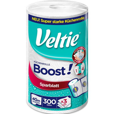 Veltie Küchenrolle Boost 1x150Blatt 3lg