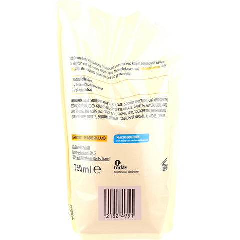 today Cremeseife Milch&Honig Nachfüllbeutel