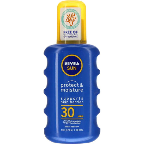 Nivea Caring Sun Spray Spf30 Husholdning & Hygien