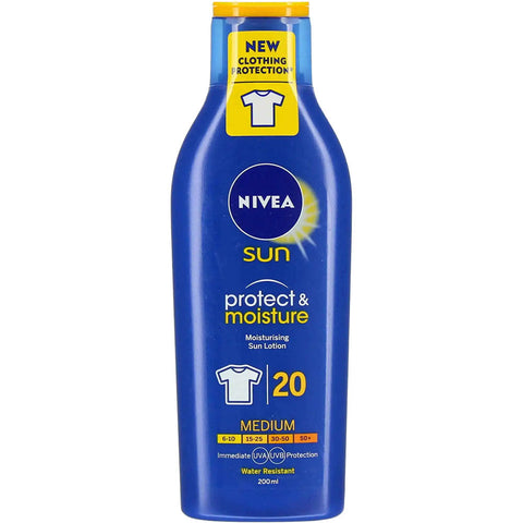 Nivea Sun Moisturising Lotion Spf20 Husholdning & Hygien