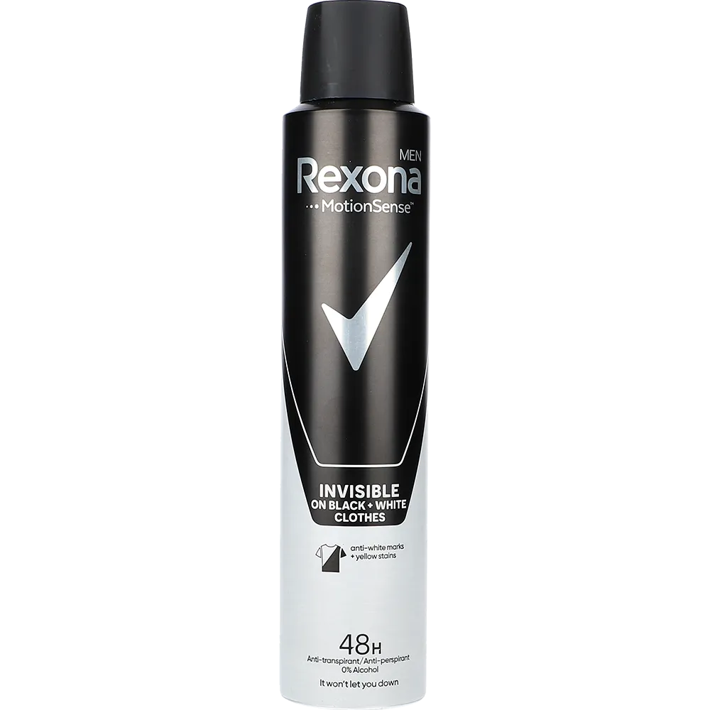 Rexona Deospray Invis B&W
