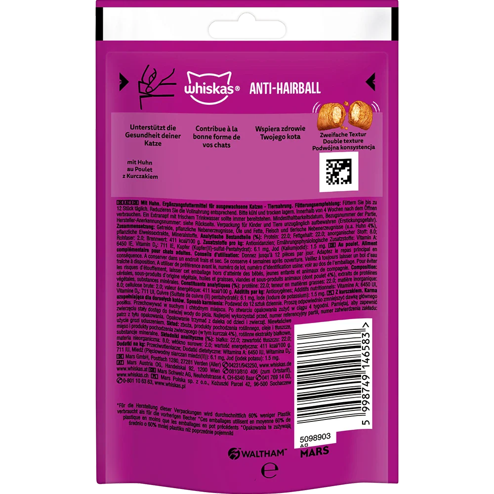 Whiskas Anti-Hairball