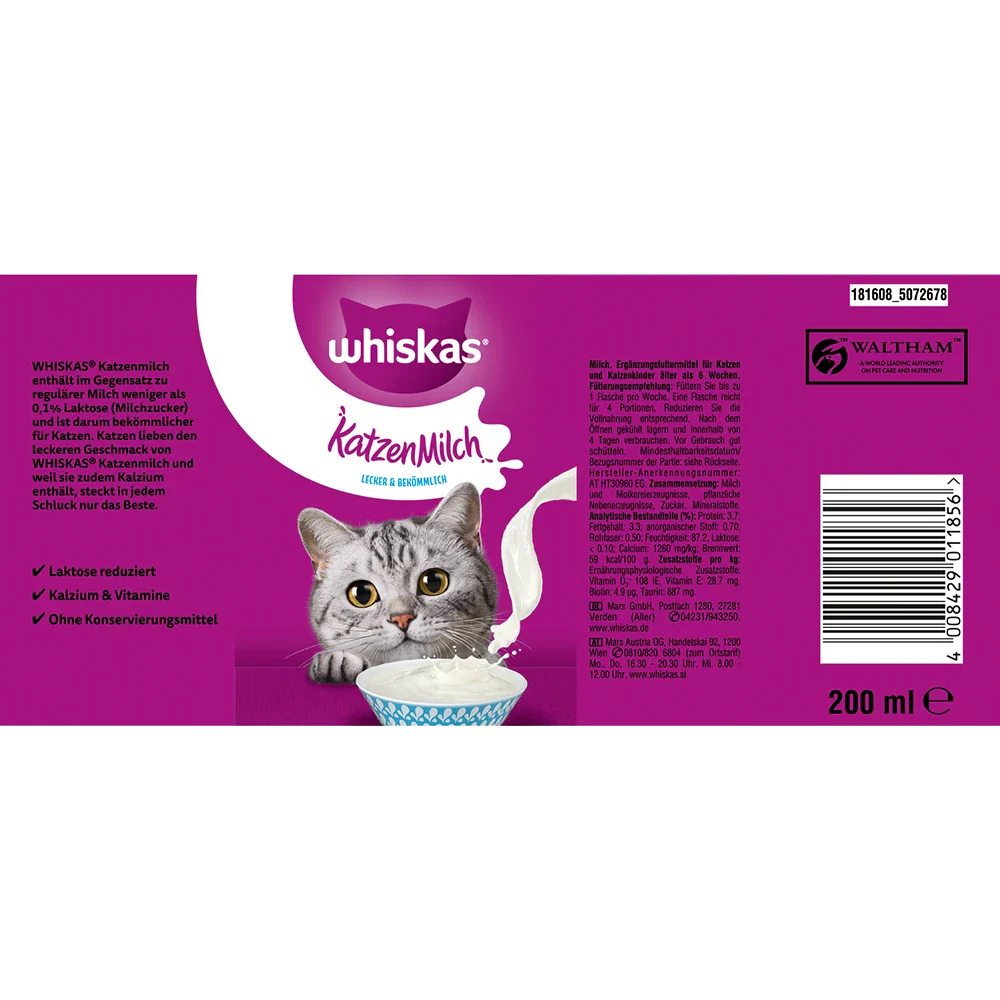 Whiskas Kattemælk