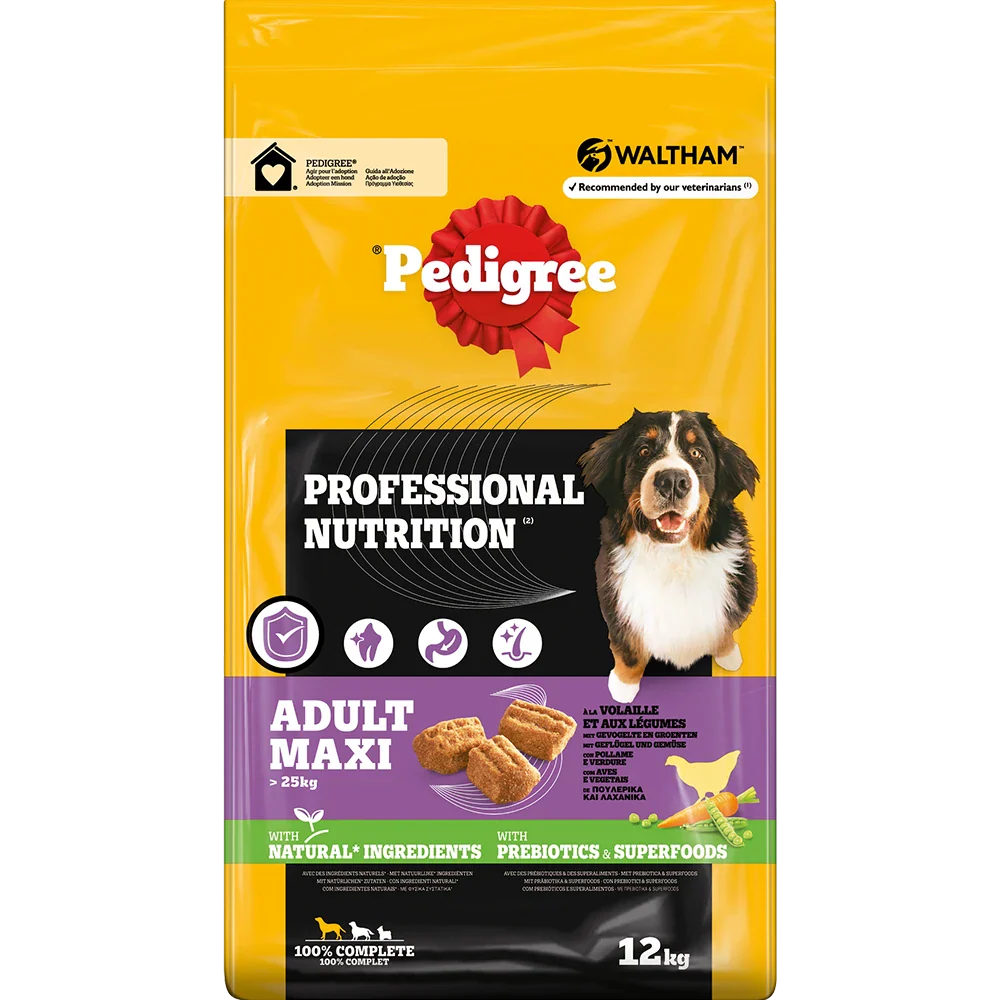 Pedigree PN Adult Geflügel und Gemüse > 25kg Maxi