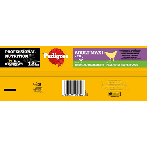 Pedigree PN Adult Geflügel und Gemüse > 25kg Maxi