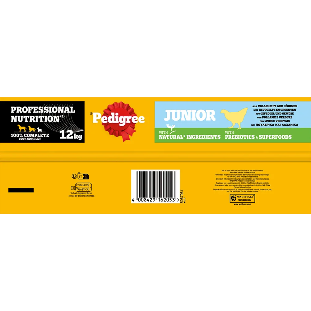 Pedigree PN Junior Fågel och Grönsaker