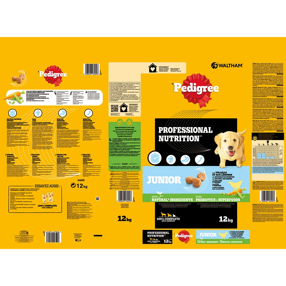 Pedigree PN Junior Fågel och Grönsaker