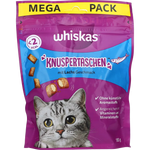 Whiskas Knapriga Bitfickor med Lax, 180G
