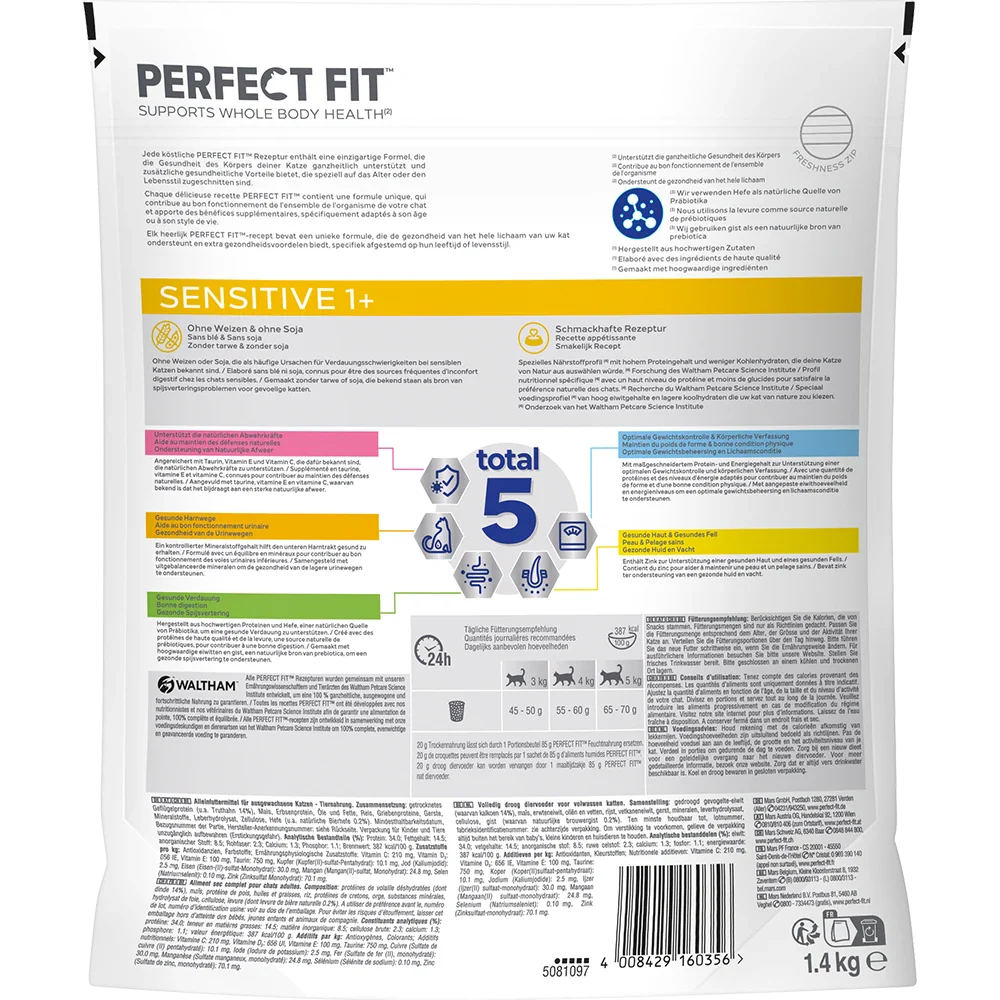 Perfect Fit Sensitive 1+ Kalkun