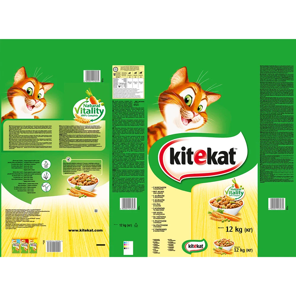 Kitekat Torr med kyckling & grönsaker