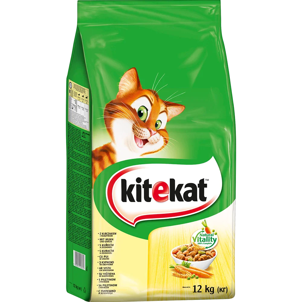 Kitekat Torr med kyckling & grönsaker