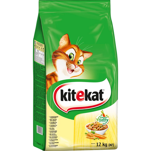 Kitekat Trocken mit Huhn & Gemüse